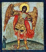 Archangel Michael Trampling the Devil Underfoot. Simon Ushakov